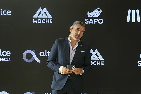 Antigo presidente do Conselho de Administração da Altice Portugal, Alexandre Fonseca. Artur Machado / Global Imagens (Arquivo)