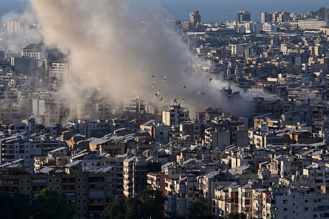 Israel tem prosseguido os seus ataques na região de Beirute.