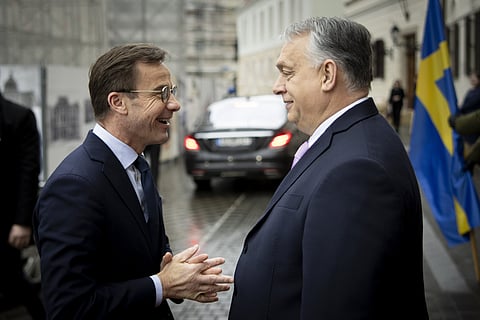 Órban anuncia que Hungria ratificará na segunda-feira entrada da Suécia na NATO