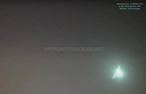Meteorito cruzou Alentejo e acabou no Cano