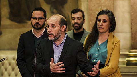 Nas últimas eleições, o Livre conseguiu eleger pela primeira vez um grupo parlamentar.