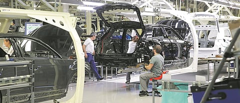 Produção automóvel sobe 5,5% até outubro em Portugal para 289.572 veículos