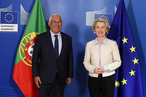 Costa diz que Von der Leyen foi uma "excelente presidente" da Comissão em oposição a Durão Barroso