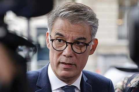 O primeiro-secretário do Partido Socialista (PS) francês, Olivier Faure.