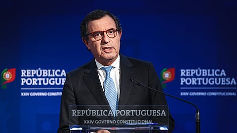 O ministro da Economia e Coesão Territorial, Manuel Castro Almeida.