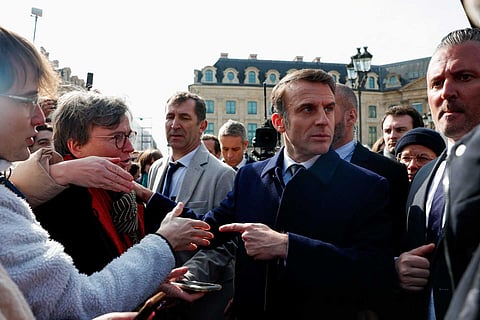 Emmanuel Macron, presidente francês.