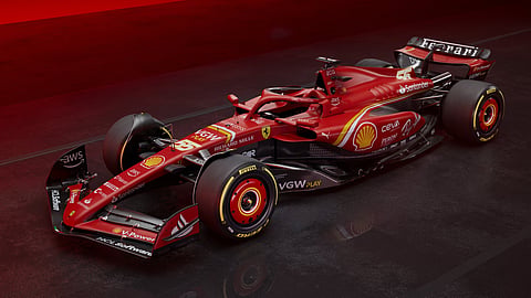 Ferrari apresenta novo monolugar de Fórmula 1 que se aproxima ao Red Bull