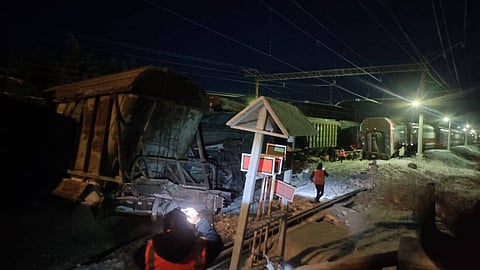 Choque de comboios na Rússia faz pelo menos 14 feridos