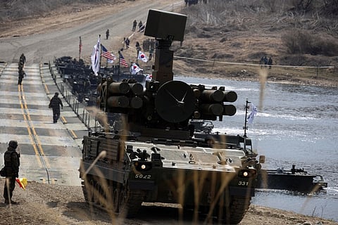 O sistema de defesa terra-ar K-SAM pode vir a ser exportado da Coreia do Sul para a Ucrânia.