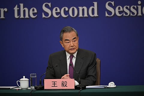 Wang Yi falou esta quinta-feira à margem das “Duas Sessões”.