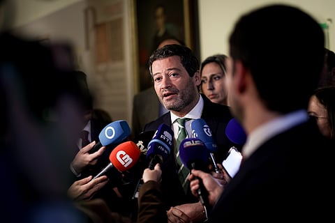 André Ventura, presidente do Chega.