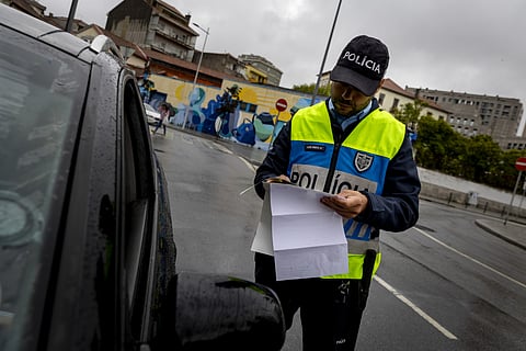 Operação especial de prevenção criminal da PSP realizada no Campo 24 de Agosto, no Porto.
