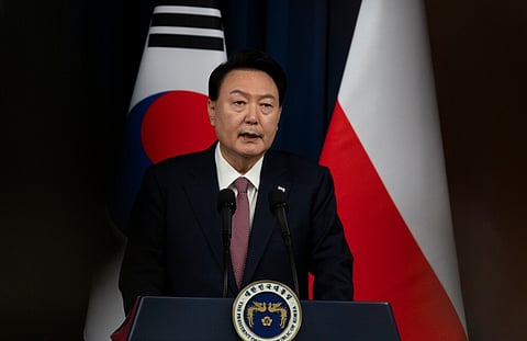 Yoon Suk Yeol, presidente da Coreia do Sul.