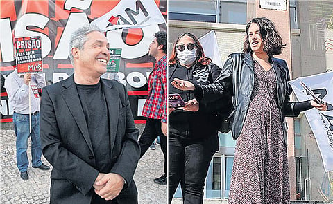Gil Garcia apresentou pedido de mudança de nome do Palácio Ratton. Renata Cambra garante encabeçar a legítima direção do MAS.