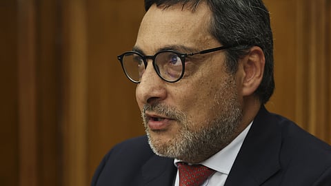 O deputado do PS António Mendonça Mendes
