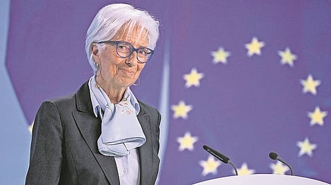 Christine Lagarde, presidente do BCE