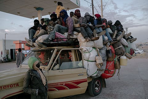 Uma encruzilhada remota em África reabre para os migrantes que se dirigem para a Europa