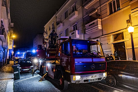 Incêndio destrói restaurante em Guardizela, Guimarães