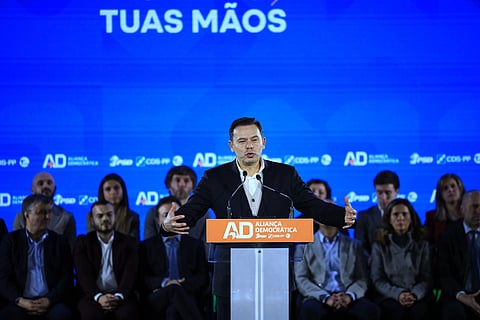 Luís Montenegro, líder da Aliança Democrática