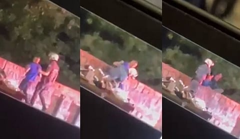 Reveja o vídeo. Polícia que atirou homem de uma ponte indiciado por tentativa de homicídio