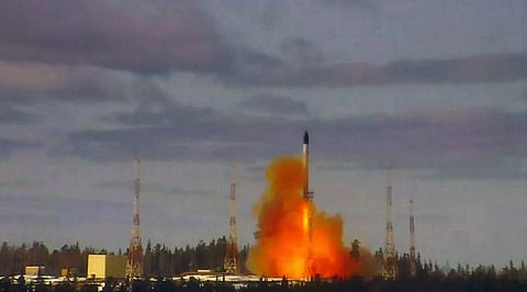 Rússia anuncia operacionalidade do míssil intercontinental Bulava. É um dos pilares da tríade nuclear