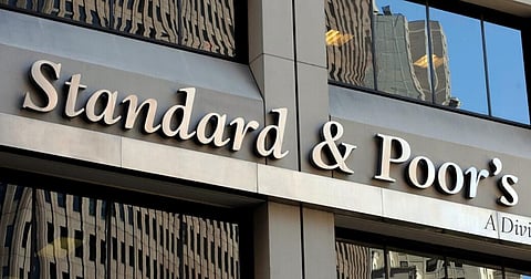 Agência de rating Standard & Poor's.