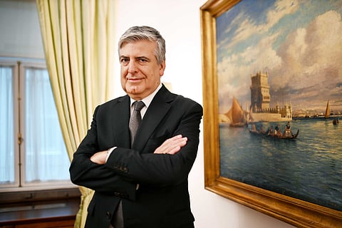 Luís Máximo dos Santos, presidente do Fundo de Resolução. Foto: Rita Chantre (Global Imagens)