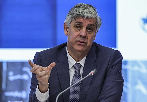 Mário Centeno, governador do Banco de Portugal. Fotografia: Leonardo Negrão / Global Imagens