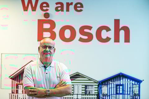 Pedro Pinto, responsável pelo centro de engenharia da Bosch de Aveiro. Foto: Carlos Pimentel