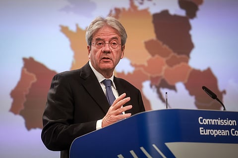 Paolo Gentiloni, comissário da Economia, que está na reta final do seu mandato. Foto: EPA