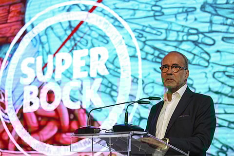 O CEO do Super Bock Group, Rui Lopes Ferreira