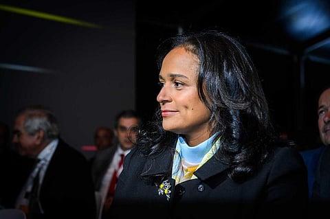 A empresária angolana Isabel dos Santos