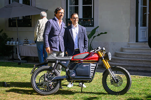 Pedro Ortigão Correia, partner da Magnify Capital, e Joel Sousa, presidente executivo da Famel. Foto: Direitos Reservados