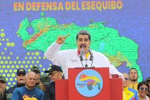 O Presidente da Venezuela, Nicolas Maduro
