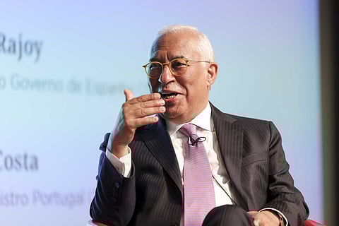 O ex-primeiro-ministro, António Costa
