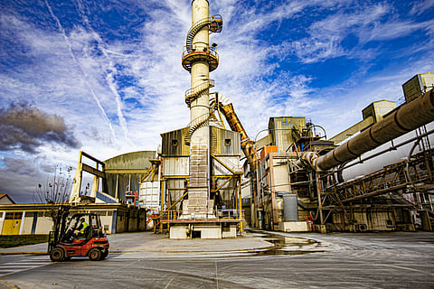 Fábrica da Cimpor em Vila Franca de Xira. Foto: Reinaldo Rodrigues/Global Imagens