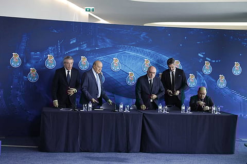 Apresentação dos resultados dO FC Porto SAD.