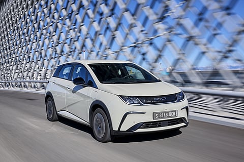 BYD é a principal marca de veículos elétricos chineses na Europa