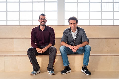 Humberto Ayres Pereira e Torben Schulz, cofundadores da Rows. FOTO: Direitos Reservados