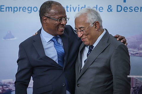 O primeiro-ministro de Cabo Verde, Ulisses Correia e Silva, recebeu, em visita oficial, em janeiro de 2023, o então primeiro-ministro, António Costa