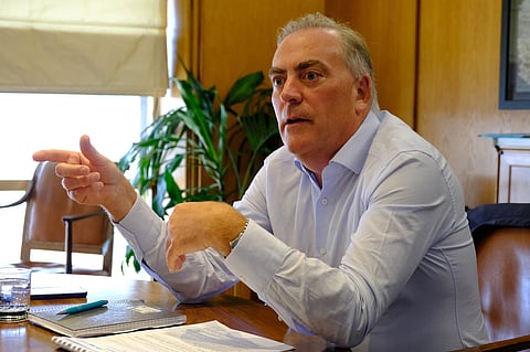 CEO Mark Bourke prepara entrada do novobanco em bolsa. Foto: Álvaro Isidoro/Globasl Imagens