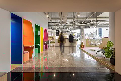 Um dos espaço de cowork da IdeaSpaces funciona no Palácio Sotto Mayor, em Lisboa. Foto: Direitos reservados