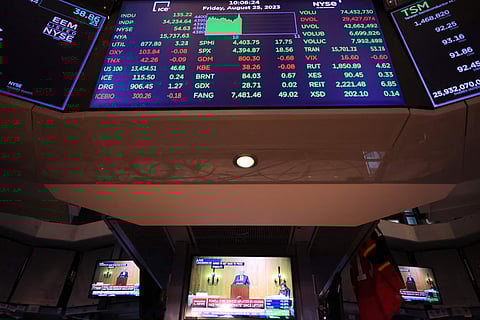 Bolsa de Nova Iorque em alta ligeira numa semana de recordes