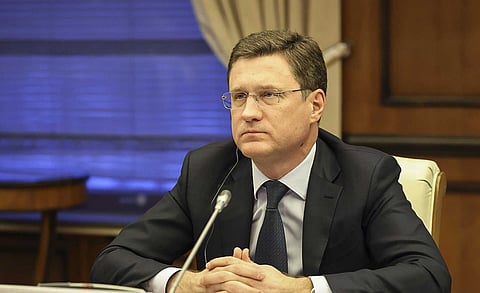 O vice-primeiro-ministro russo responsável pela Energia, Alexander Novak