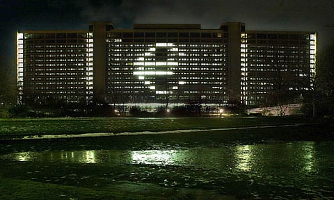 Sede do Bundesbank em Frankfurt. Foto: Frank Rumpenhorst/AP