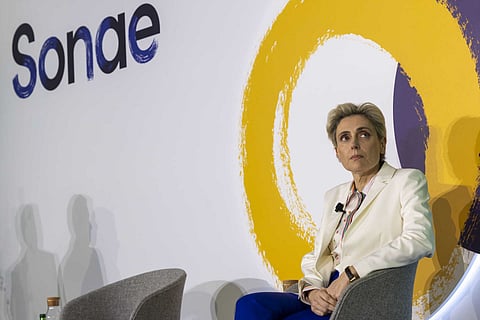 A presidente executiva do grupo Sonae, Cláudia Azevedo