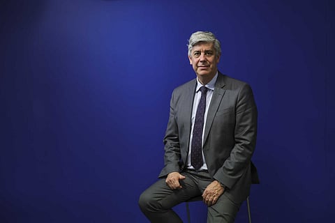 Mário Centeno, governador do Banco de Portugal. Fotografia: Leonardo Negrão / Global Imagem