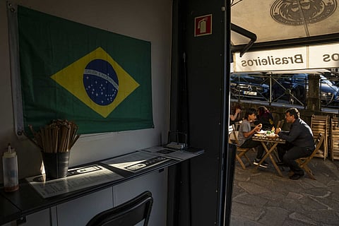 Reportagem sobre a grande comunidade brasileira que vive em Braga. Abril de 2024. Fotografia: David Tiago / Global Imagens