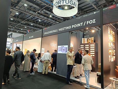 A AIMMP esteve com 20 empresas de mobiliário e decoração na The Hotel Show Dubai, o “maior e mais completo” evento do setor hoteleiro no Médio Oriente. FOTO: Direitos reservados