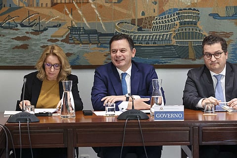 Luís Montenegro presidiu à reunião da Comissão Permanente de Concertação Social, na sede do Conselho Económico e Social